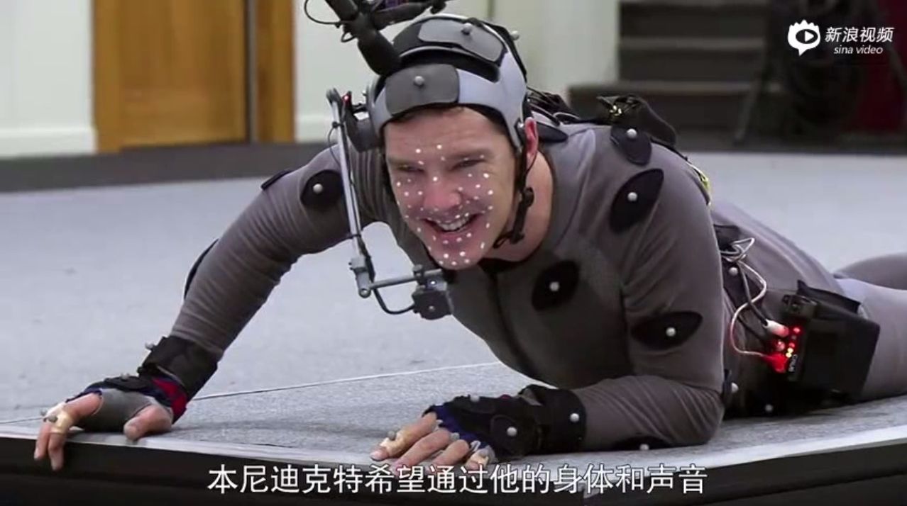 Benedict Cumberbatch hace la captura de Smaug