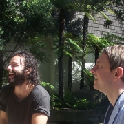 Aidan Turner y Martin Freeman