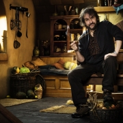 Peter Jackson en el decorado de Bolsón Cerrado