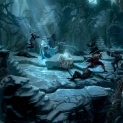 Diseño conceptual del Concilio en Dol Guldur de Gus Hunter