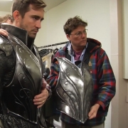 Lee Pace y Richard Taylor