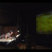 Benedict Cumberbatch haciendo la captura de Smaug