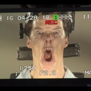 Benedict Cumberbatch hace la captura facial de Smaug