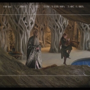 Lee Pace y Evangeline Lilly bromeando