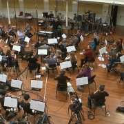 Grabación de la música de La Desolación de Smaug