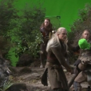 Evangeline Lilly y Orlando Bloom