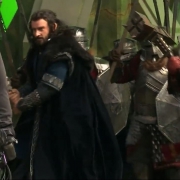 Thorin y un grupo de Enanos
