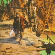 Martin Freeman en el rodaje de El Hobbit