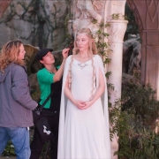 Cate Blanchett en el rodaje