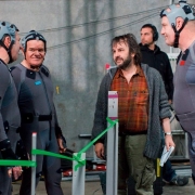 William Kircher, Mark Hadlow, Peter Jackson y Peter Hambleton