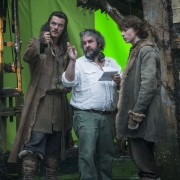 Luke Evans, Peter Jackson y John Bell