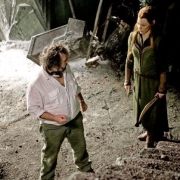 Peter Jackson y Evangeline Lilly