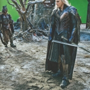 Lee Pace rueda escenas de batalla en Valle Lee Pace rueda escenas de batalla en Valle