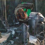 Bombur hace sonar el cuerno Bombur hace sonar el cuerno
