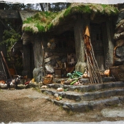 Boceto de la casa de Beorn