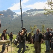 Mikael Persbrandt, Peter Jackson e Ian McKellen