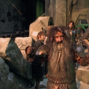 Bilbo, Bifur y Kili en Erebor