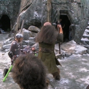 Dwalin acaba con un Orco