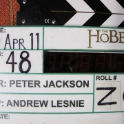 Claqueta de El Hobbit