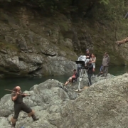 Luke Evans y Graham McTavish Luke Evans y Graham McTavish