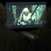 Gandalf huye de Dol Guldur