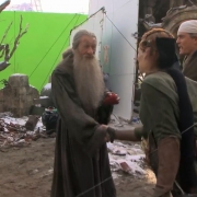Martin Freeman, Ian McKellen, Evangeline Lilly y Orlando Bloom
