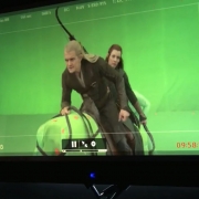 Orlando Bloom y Evangeline Lilly