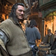 Luke Evans en Esgaroth