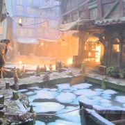 Esgaroth en llamas