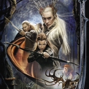 Poster elfico de La Desolación de Smaug