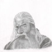 Gandalf el gris por ruby_bolson