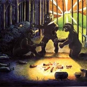 Los Trolls convertidos en piedra