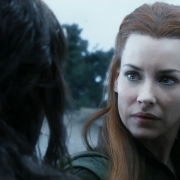 Kili y Tauriel se despiden