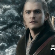 Legolas preocupado en la Colina del Cuervo