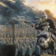 Dáin al frente de su ejército