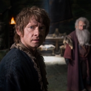 Bilbo y Balin en el interior de Erebor