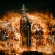 Sauron y los Nazgûl en Dol Guldur