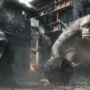 Gandalf esquiva al Troll