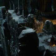 Bilbo prepara su huida de Erebor