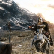 Gandalf trata de hacer entrar en razón a Dáin