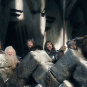 Júbilo en el parapeto de Erebor