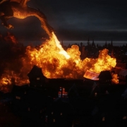 Smaug arrasa la Ciudad del Lago