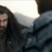 Thorin y Azog en la Colina del Cuervo Thorin y Azog en la Colina del Cuervo