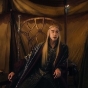 Thranduil y Gandalf dialogan