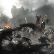 Thranduil en plena batalla