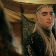 Thranduil interroga a Gandalf