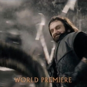 Thorin montado en un carnero