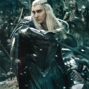 Thranduil luchando al frente de su ejército Thranduil luchando al frente de su ejército