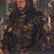 Thorin en la armería real de Erebor