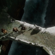 Fili, Kili, Óin y Bofur llegan al fin a Erebor